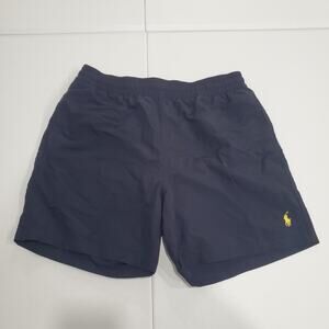 Polo Ralph Lauren Swim Shorts Mens Small Blue Mesh Lined Pony Trunks Swimwear